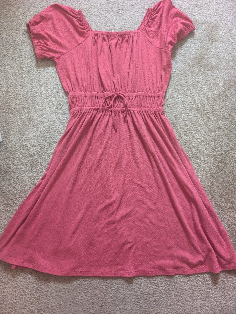 Coral Down East Dress